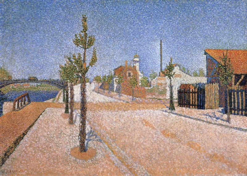 sunlight quai de clichy opus, Paul Signac